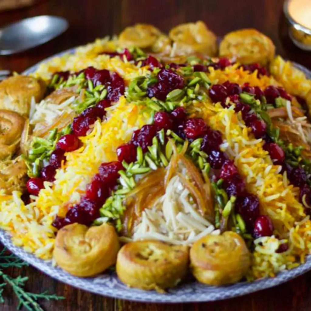 طرز تهیه مرصع پلو