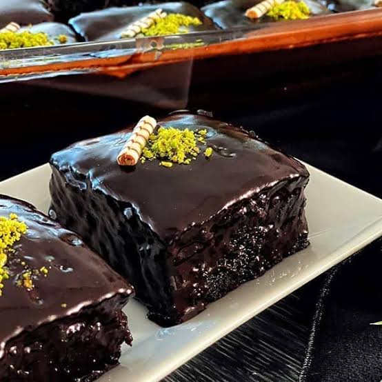 طرز تهیه کیک براونی