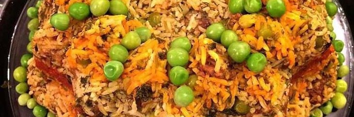 طرز تهیه نخود پلو
